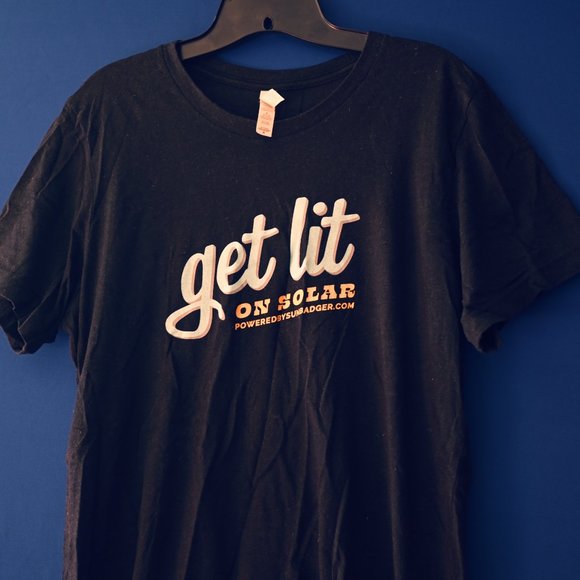 "Get Lit" T-Shirt (Black) - Picture 2 of 5